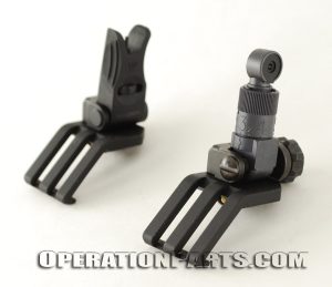 KAC-Knight's Armament 45 Degree Offset Micro Front and Rear Sight Set
