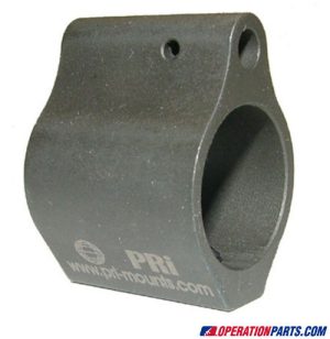 PRI-Precision Reflex Low Profile Stand Alone Gas Block for the AR-15/M-16 - Steel, 0.750 inch