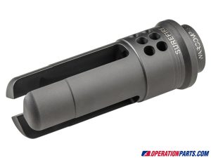 Surefire WarComp Flash Hider Suppressor Adapter AR-15 1/2"-28 Thread Steel Matte