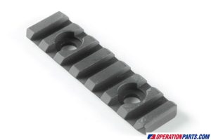 KAC-Knight's Armament URX 3.0 & 3.1 8 Rib Rail Section Kit, Black Aluminum