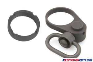 KAC-Knight's Armament M4 Receiver Sling Mount, With HD Push-Button Swivel