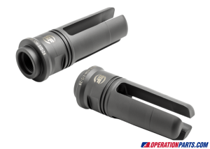 Surefire 3P-556-1/2-28 5.56mm/.223 caliber Flash Hider (Flash Suppressor) and SOCOM Suppressor Adapter