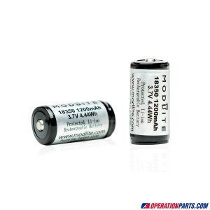 Modlite 18350 1200mAh Battery 2pk