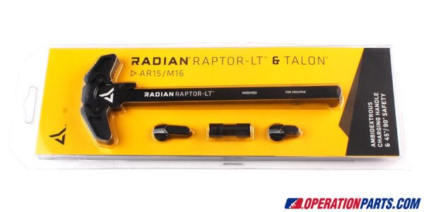 Radian Raptor R0290 Radian Weapons COMBO - Raptor-LT Charging Handle AR15 & Talon 45/90 ...