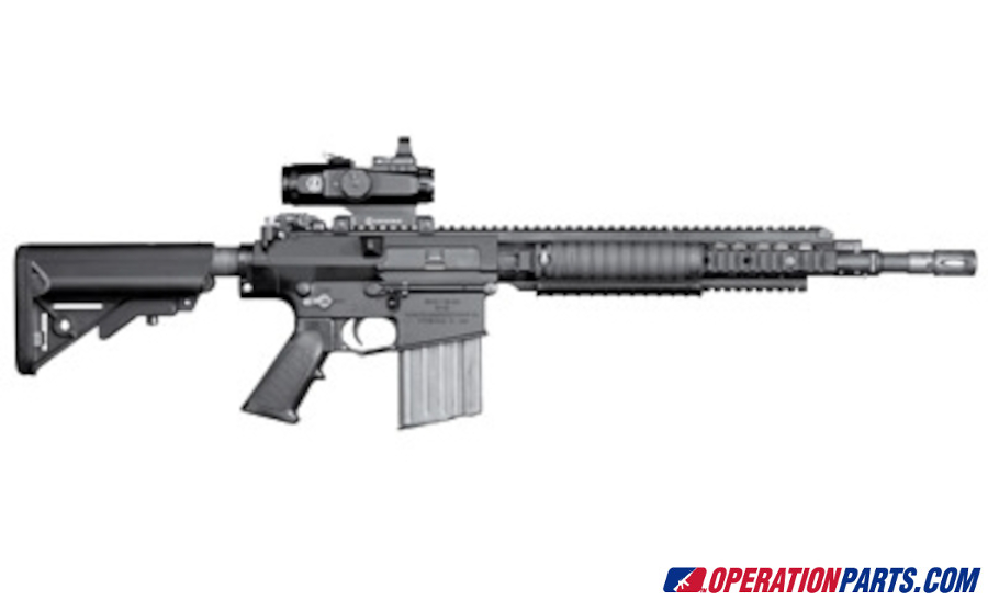 KAC-Knight's Armament SR-25 EC Enhanced Carbine w/ 16" Barrel and Collapsible Stock